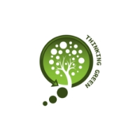 Thinking green logo